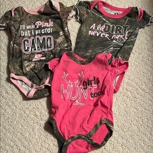 Camo onesies